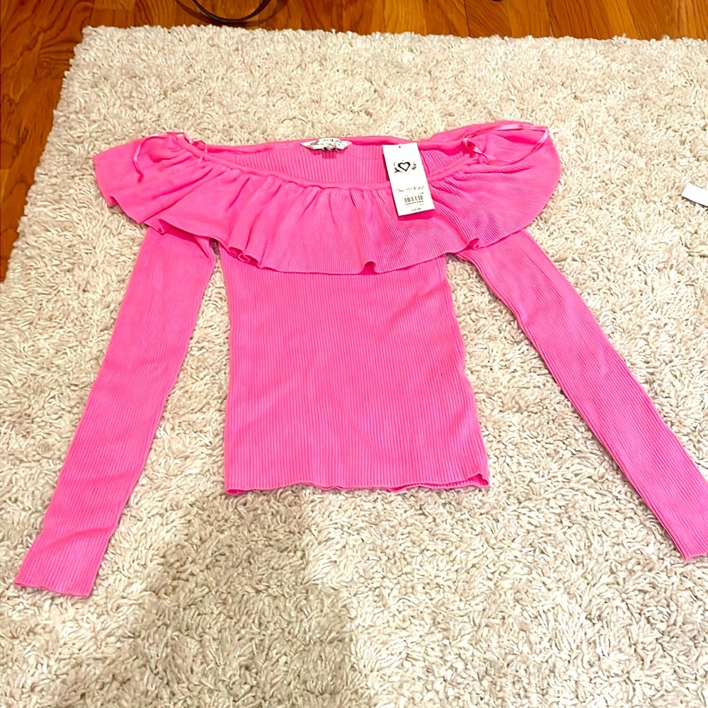 Miss Selfridge Gorgeous Rich Pink Top